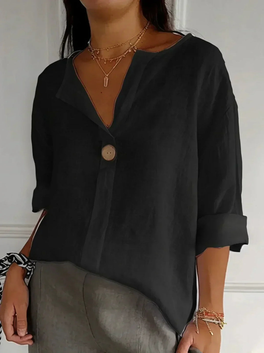 Mira | Pure Linnen Vibe Blouse