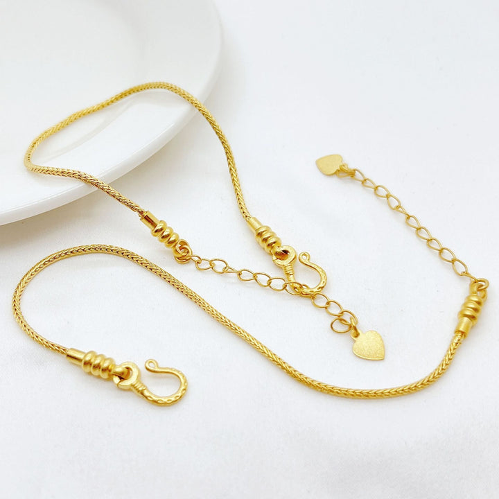 Liyana™ | Verstelbare Gouden Enkelband