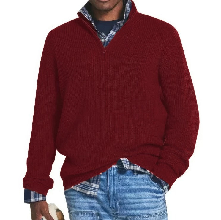 Mason | Half-Zip Heritage Knit