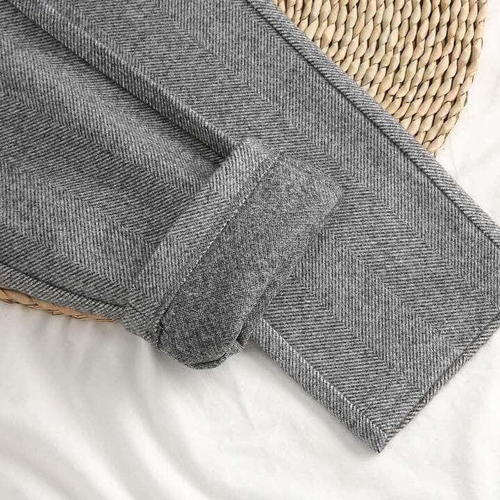 Laurent | Tailored Wool Blend Trousers