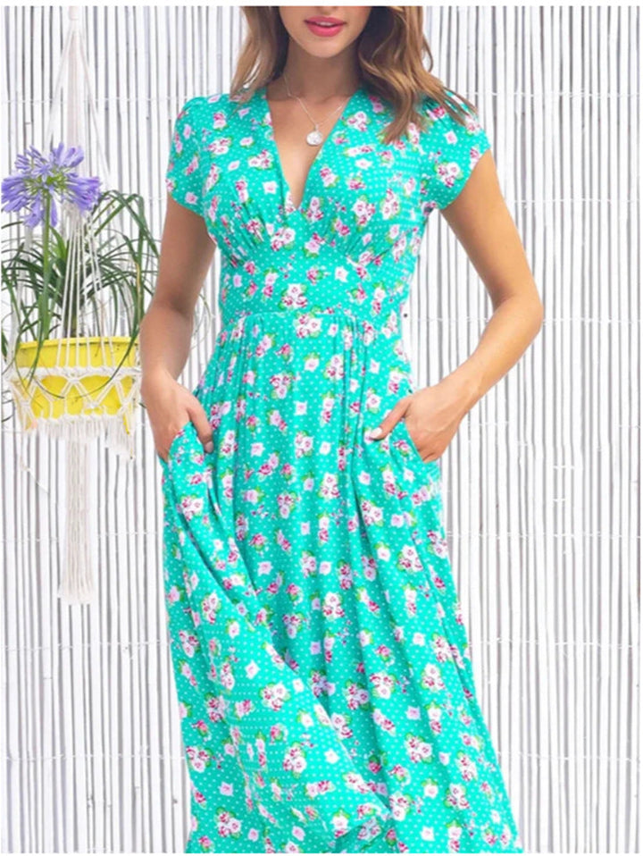 Elodie | Vintage Midi Jurk