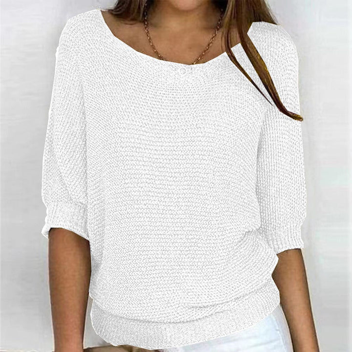 Livia | Zachte Lente Trui met Elegante Pasvorm