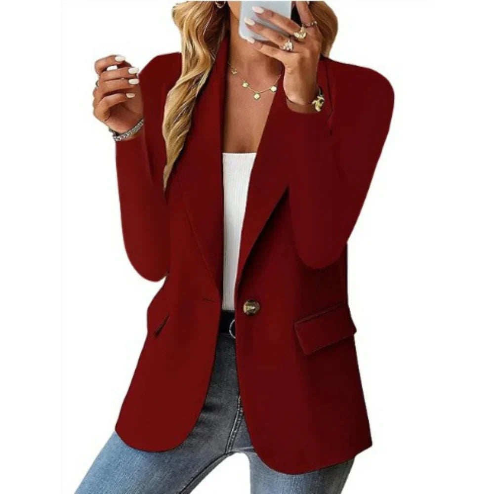 Elena | Elegant Slim Fit Blazer – Voor Zelfverzekerde Stijl