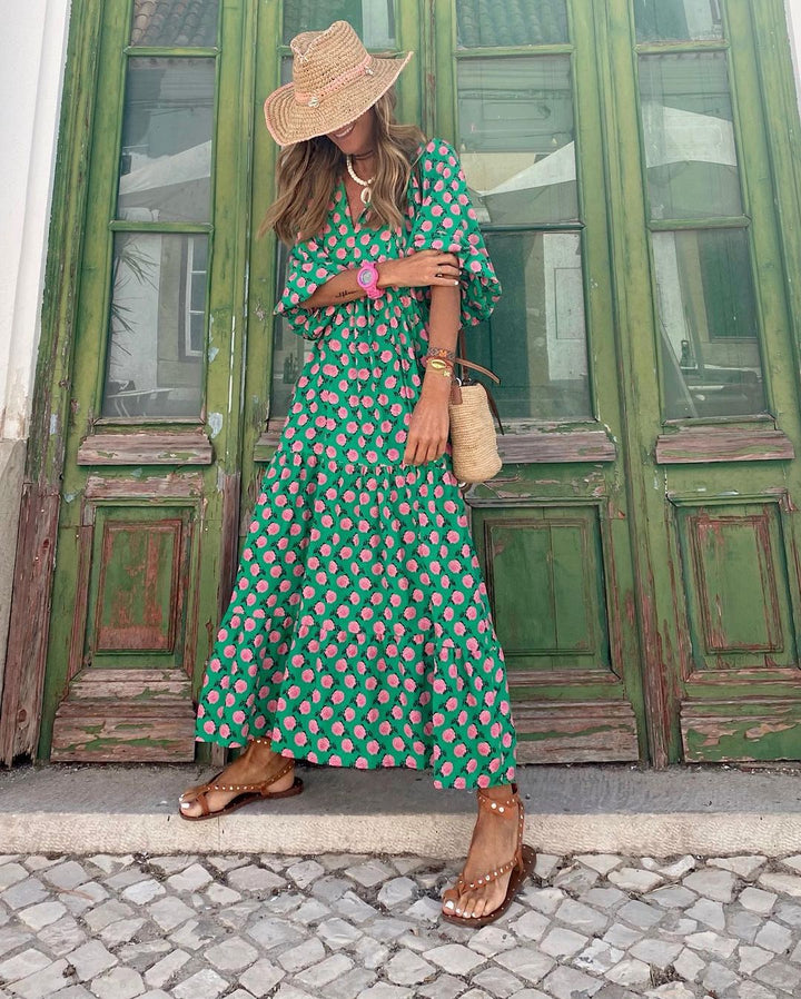 Selena | Boho Maxi Dress