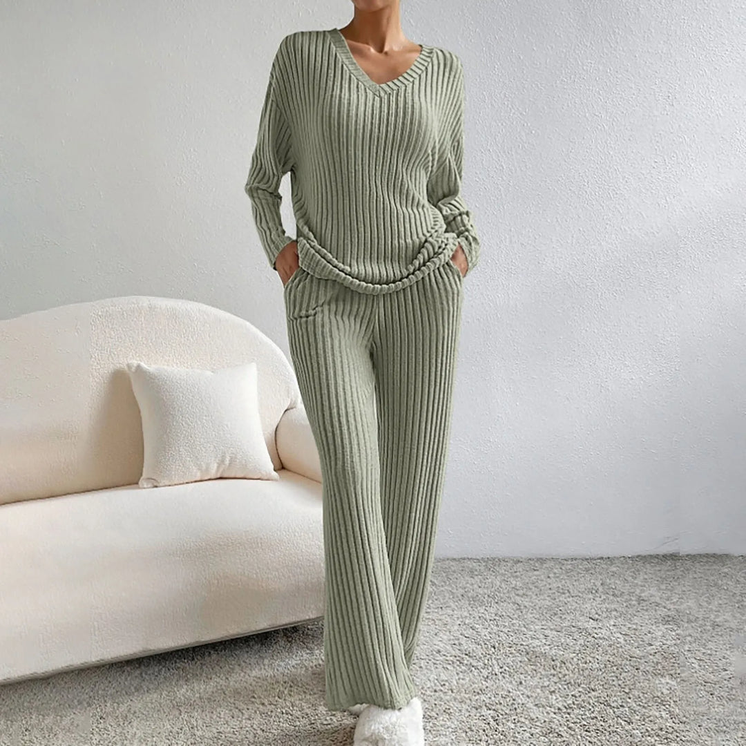 Élise | Soft Knit Loungewear Set – 2-Delig
