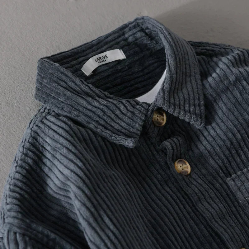 Lars | Corduroy Overshirt