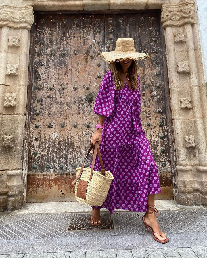 Selena | Boho Maxi Dress