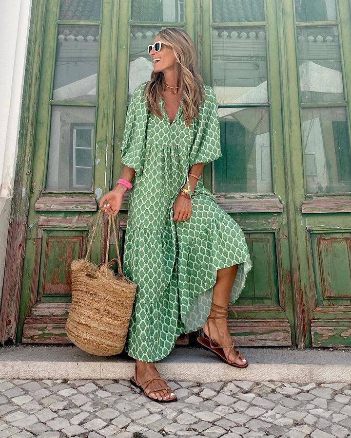 Selena | Boho Maxi Dress