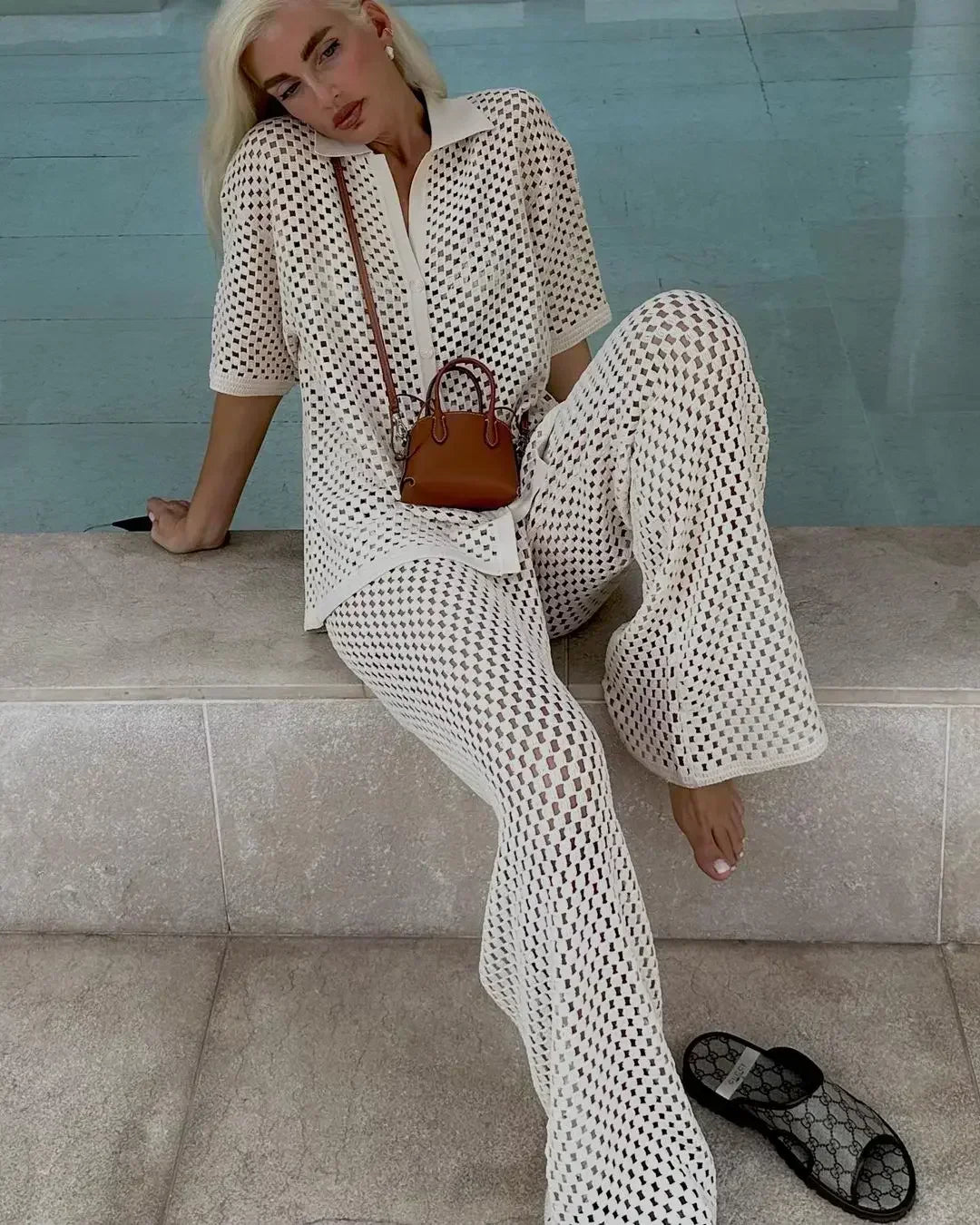 Solea | Crochet Resort Set met Boho Allure