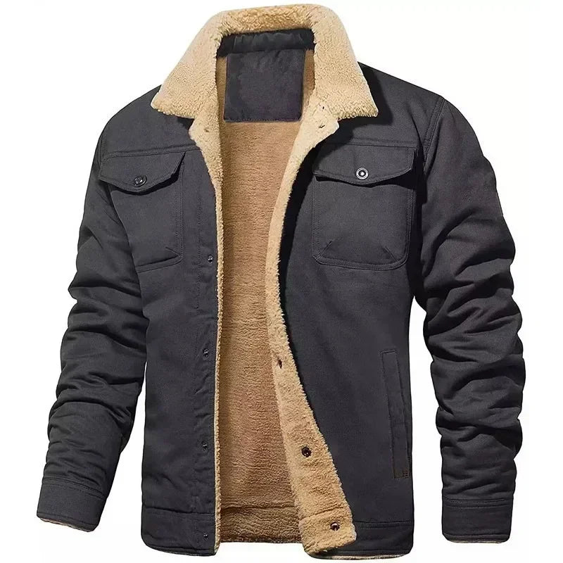 Bastien | Sherpa-Lined Heritage Jacket