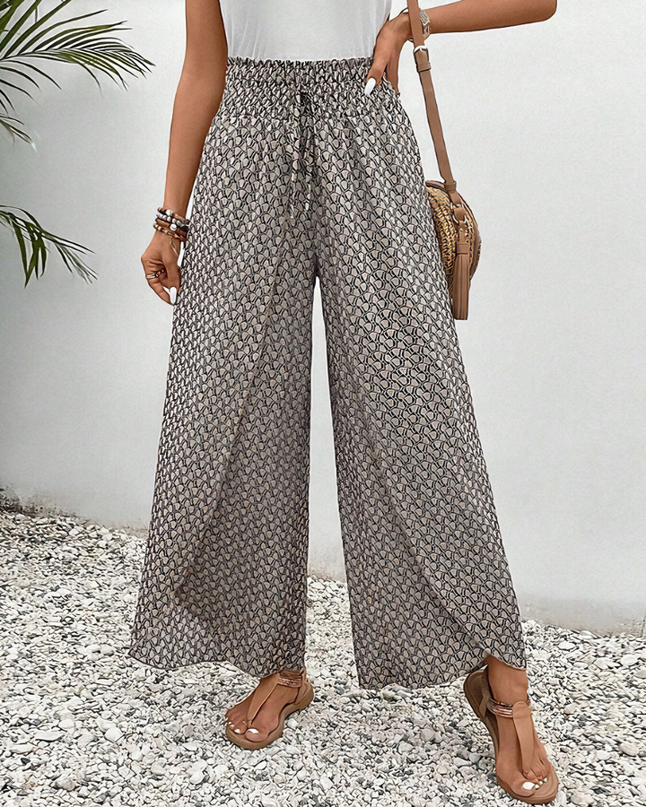 Yara | Breezy Luxe Wide-Leg Broek