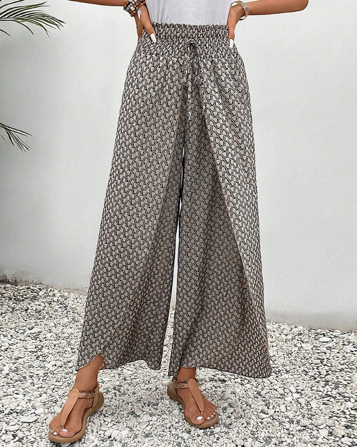 Yara | Breezy Luxe Wide-Leg Broek