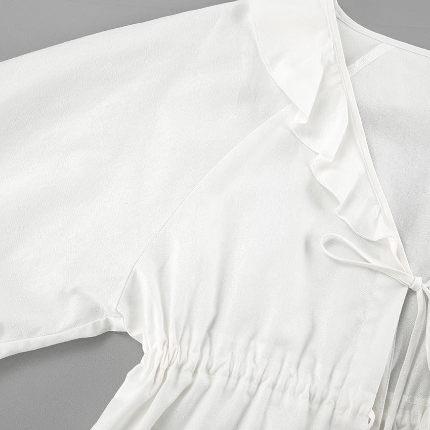 Lénaé | Tie-Front Co-ord Set van Linnenmix