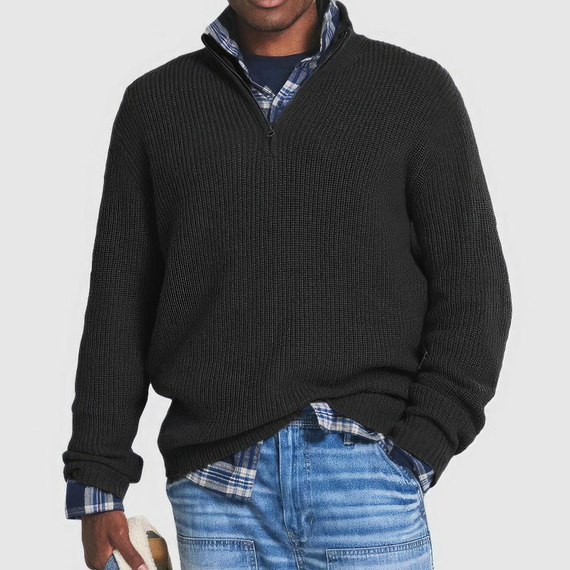 Mason | Half-Zip Heritage Knit