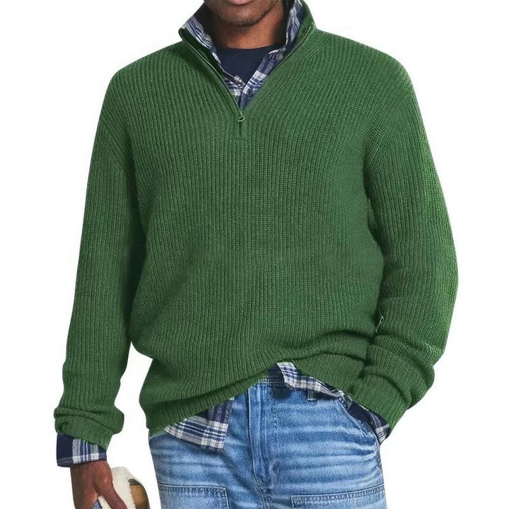 Mason | Half-Zip Heritage Knit