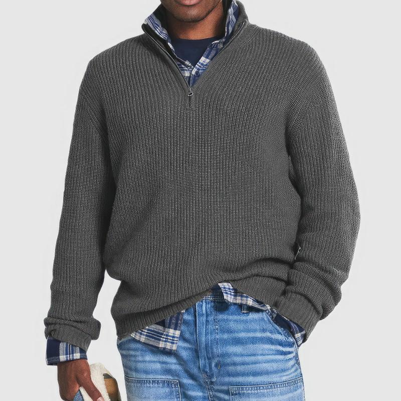Mason | Half-Zip Heritage Knit