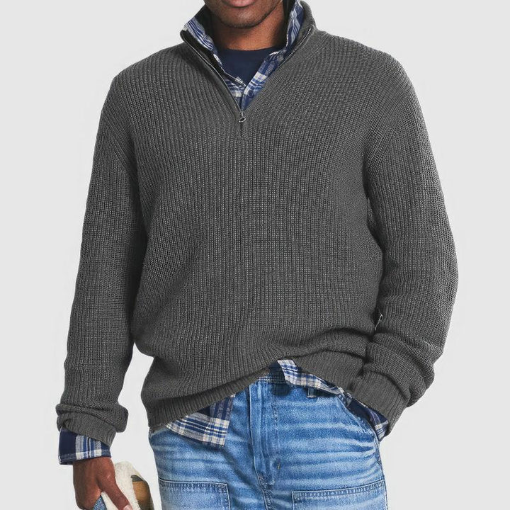 Mason | Half-Zip Heritage Knit