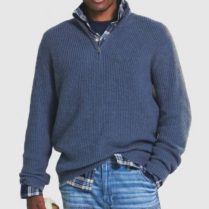 Mason | Half-Zip Heritage Knit