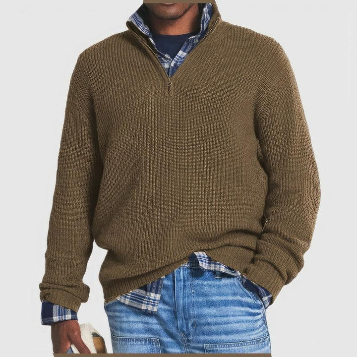Mason | Half-Zip Heritage Knit