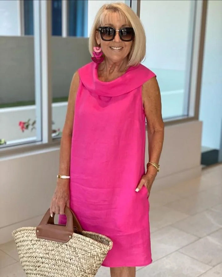 Alessia | Elegante Mouwloze Kokerjurk