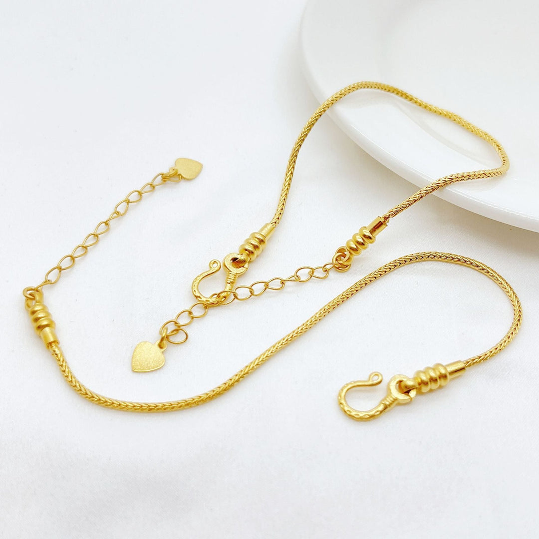 Liyana™ | Verstelbare Gouden Enkelband