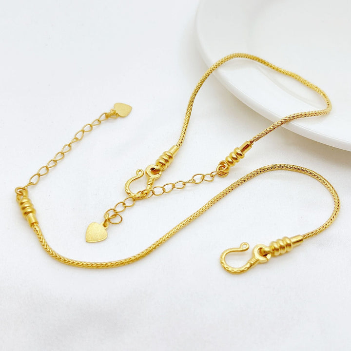 Liyana™ | Verstelbare Gouden Enkelband