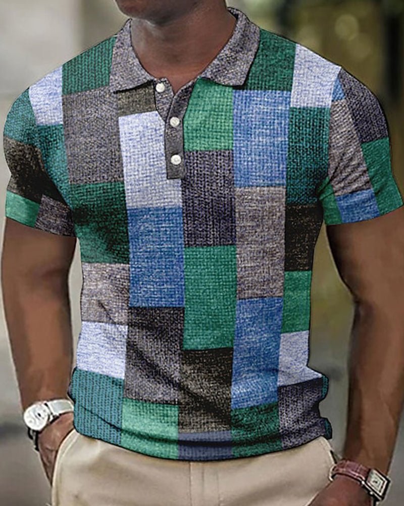 Benjamin | Stijlvol Patchwork Polo