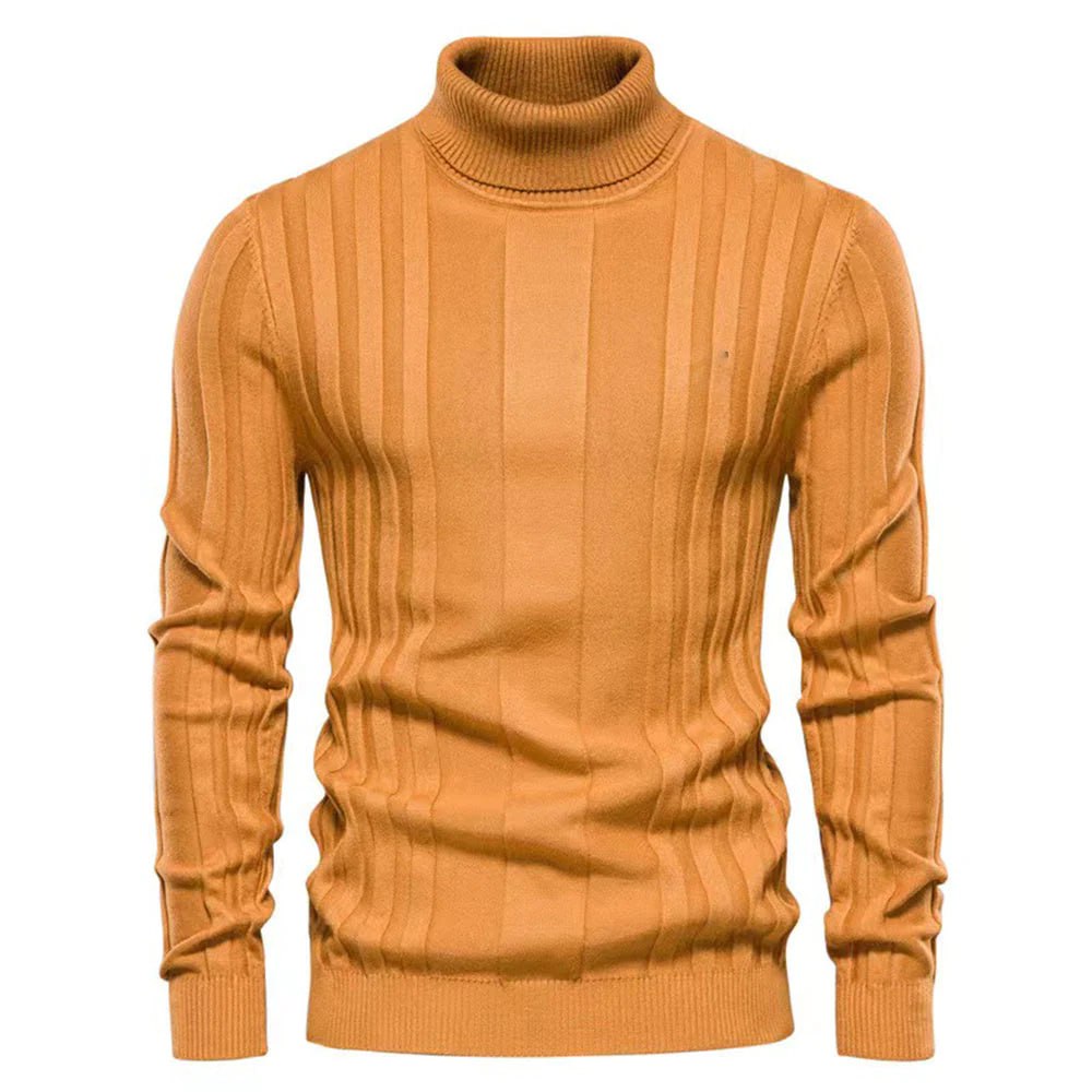 Cole | Luxe Rib Turtleneck