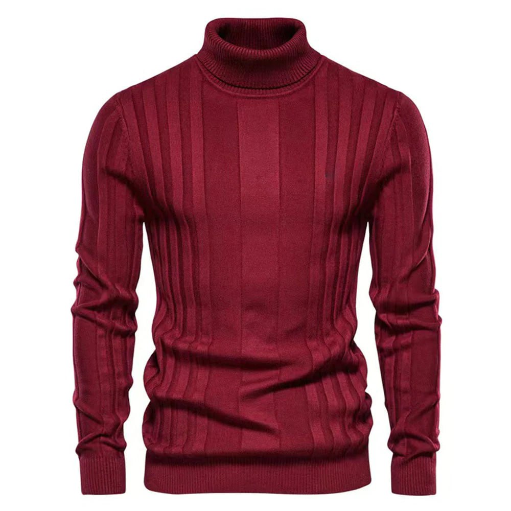 Cole | Luxe Rib Turtleneck