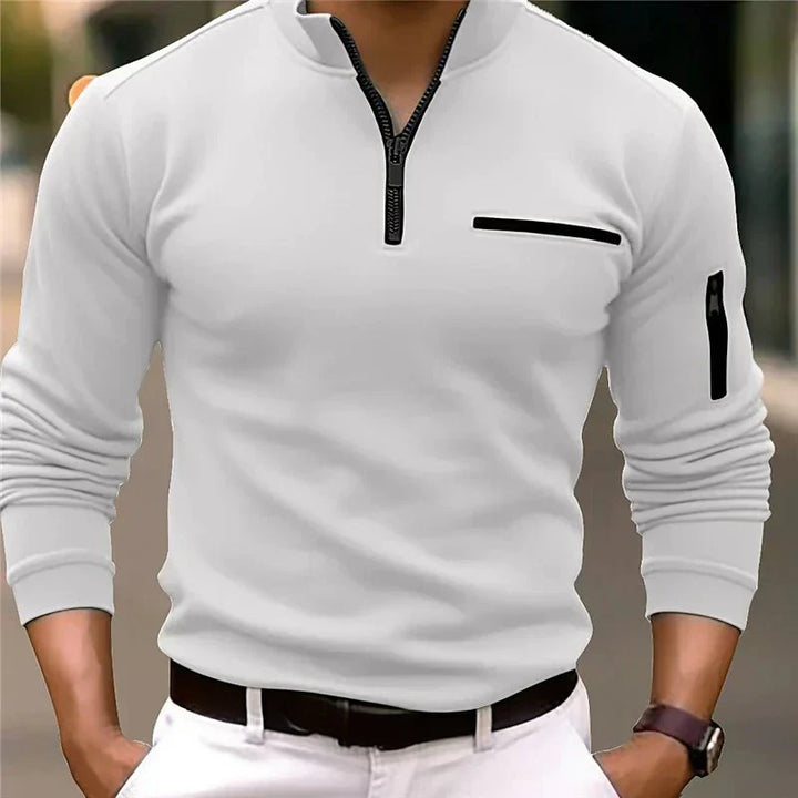 Axel | Performance Long Sleeve Polo